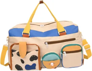 Travel Bag, Gym Bag, Large Bag, Luggage Bag, Shoulder Bag for Toiletries, Travel Bag for Shopping