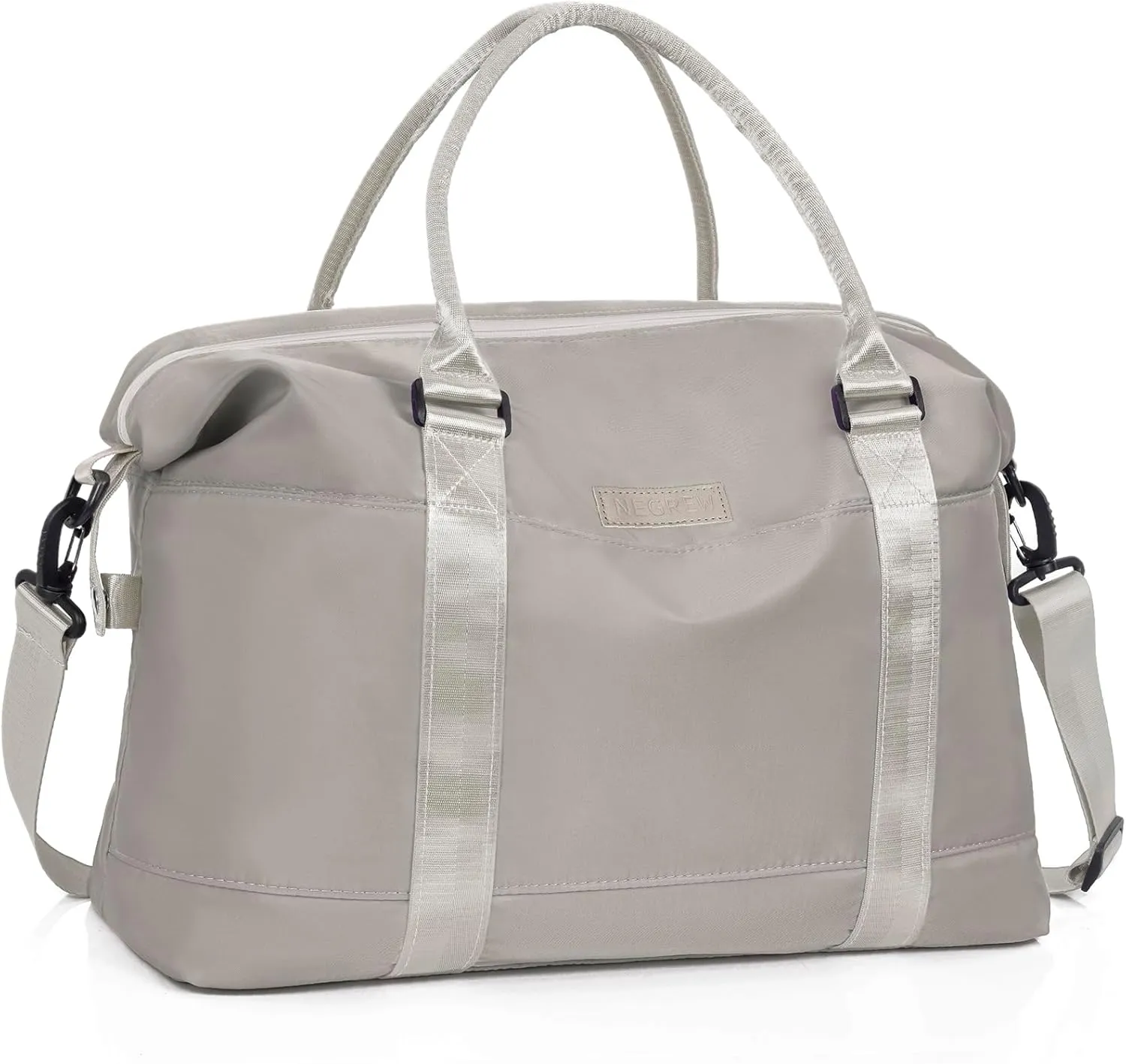 Travel Duffle, Waterproof Gym Weekender Overnight Tote Carry On with Luggage Sleeve, Dry Wet Pocket, Labor Delivery Hospital Bag
