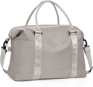 Travel Duffle, Waterproof Gym Weekender Overnight Tote Carry On with Luggage Sleeve, Dry Wet Pocket, Labor Delivery Hospital Bag