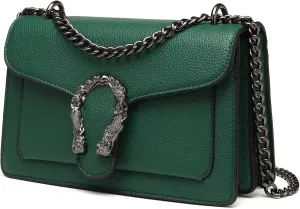 Travistar Crossbody Bags for Women Small Handbags PU Leather Shoulder Bag Purse Evening Bag Quilted Satchels with Chain Strap