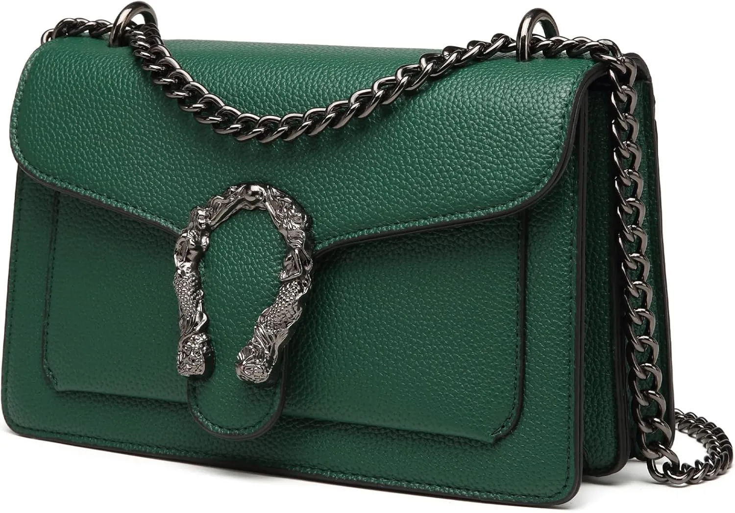 Travistar Crossbody Bags for Women Small Handbags PU Leather Shoulder Bag Purse Evening Bag Quilted Satchels with Chain Strap