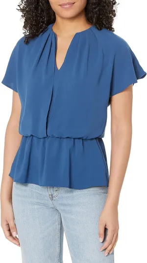 Trina Turk Women's Peplum Blouse