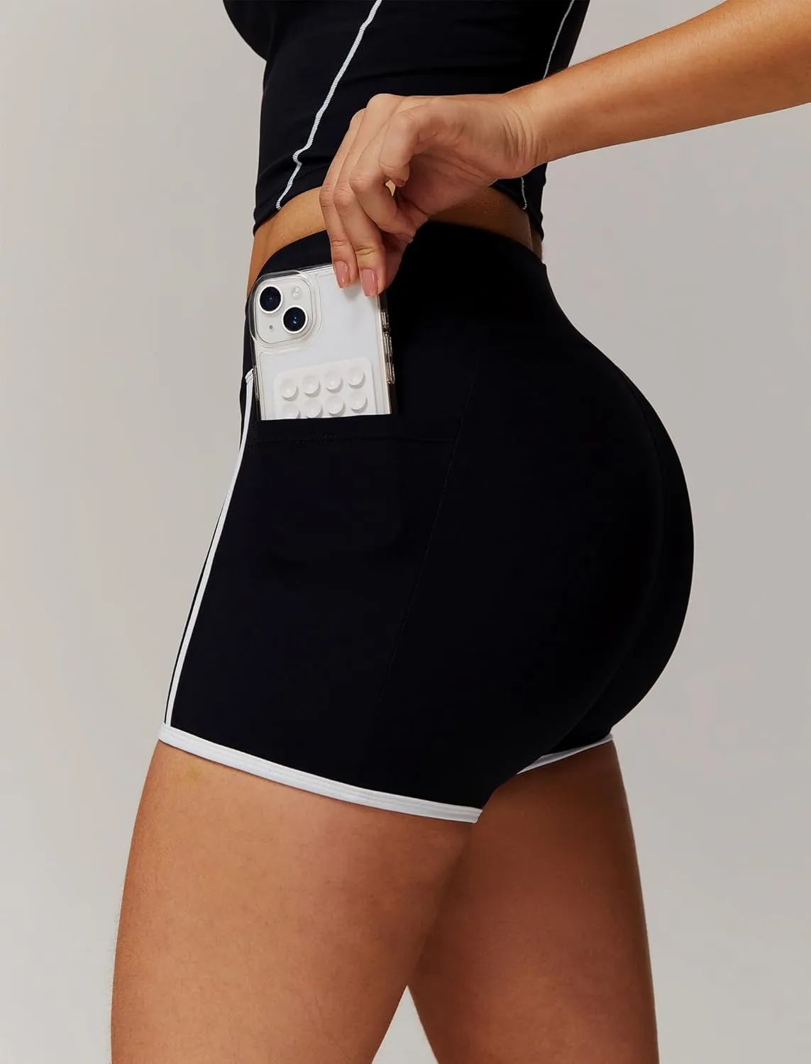 Two Piece Workout Sets For Women Tank Top and High Waist Booty Lifting Shorts Gym Yoga Active Outfits with Pockets