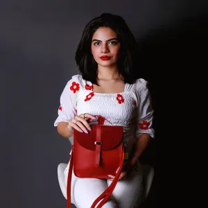 Urban Marron Crossbody Bag