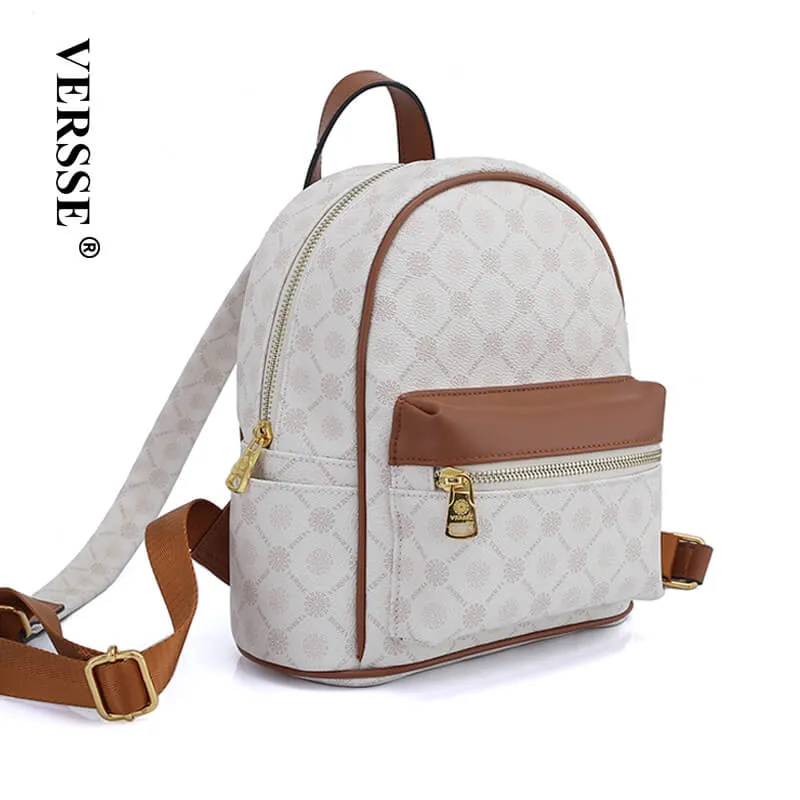 Versse large compacity fashion backpack