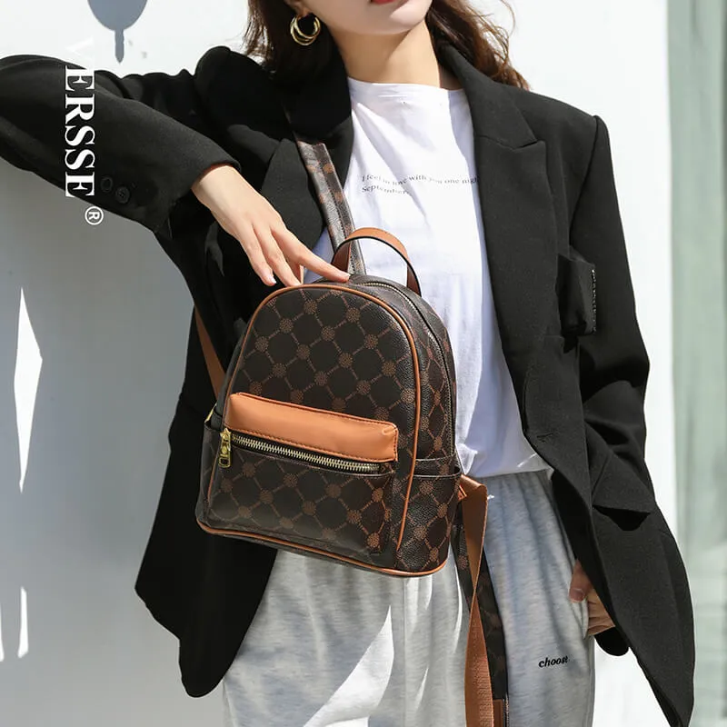 Versse large compacity fashion backpack