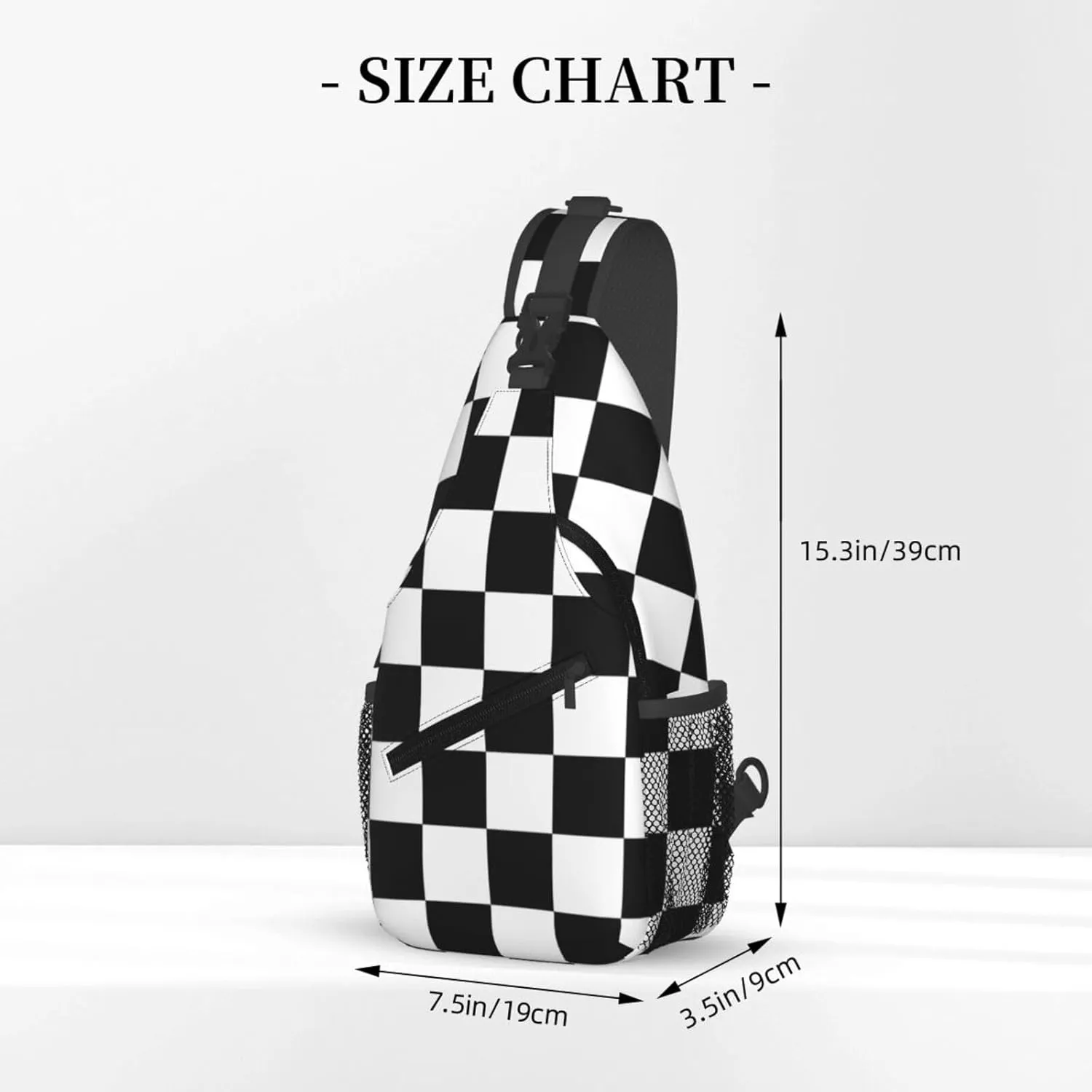 Vintage Wrestling Wrestle Wrestler American Flag Sling Bag Chest Bags Casual Crossbody Bag Travel Shoulder Backpack