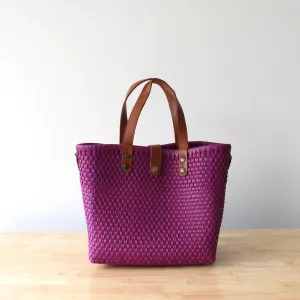 Violet Handwoven Crossbody Bag