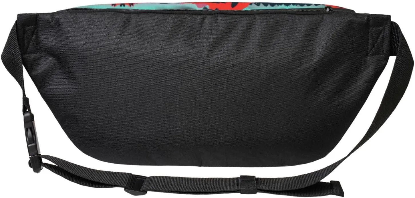 Volcano Bloom Fanny Pack Crossbody Sling Bag â€“ Zipper Pockets for Travel, Hiking, Cycling, Workouts, and Everyday Use