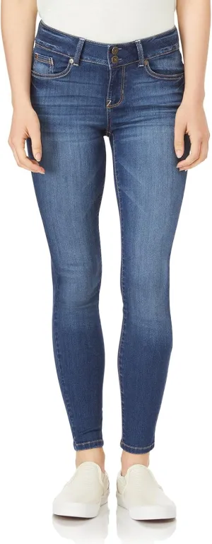 WallFlower Women's Ultra Fit Mid-Rise Insta Soft Denim Juniors Jeans (Also Available in Plus Sizes)