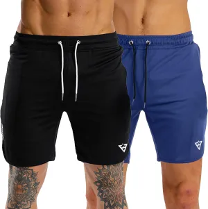Wangdo Men's 7" Running Shorts with Zipper Pocket for Gym & Athletics