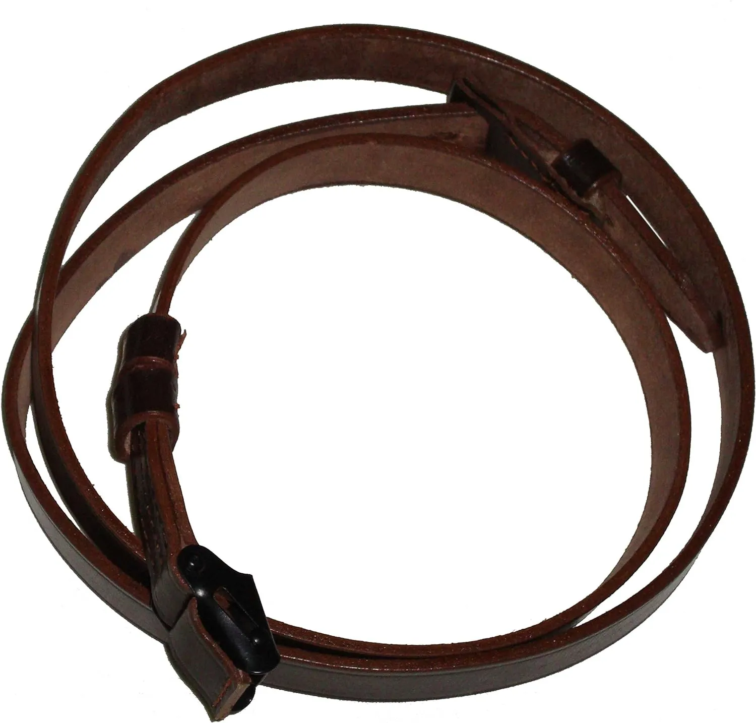 warreplica German mauser kar98k k98 Karabiner 98 Kurz M48 yugoslavian Yugo 7x57 8mm Mauser WWII Leather Sling - Reproduction