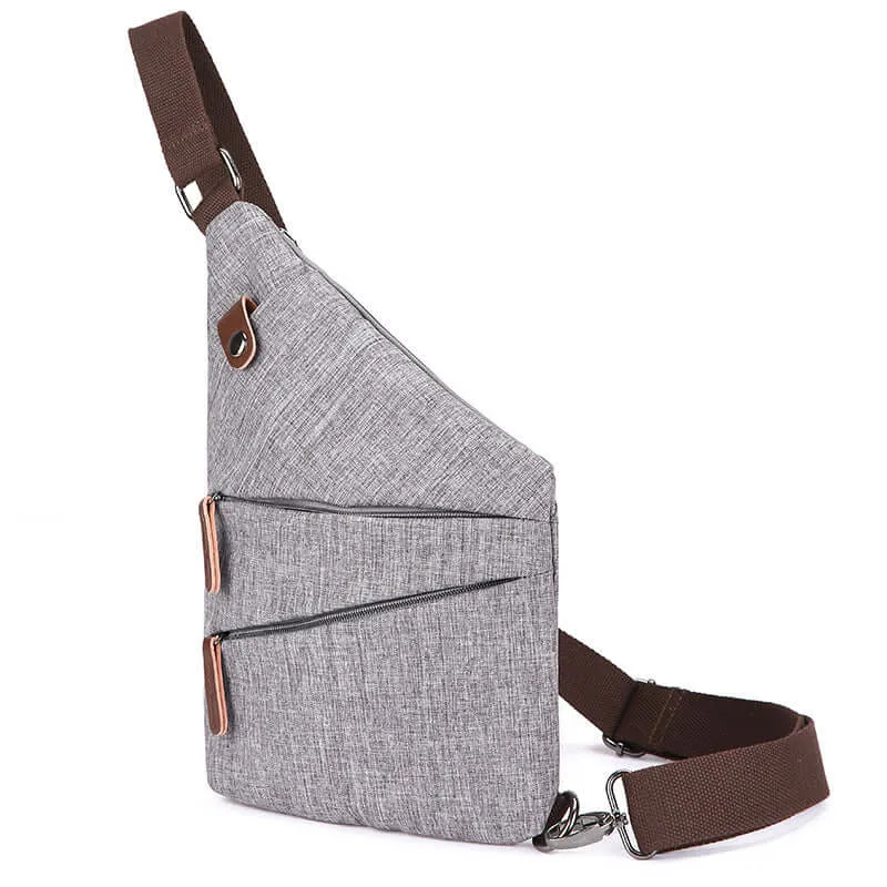 Waterproof Thin Sling Bag for Everyday Use | Stylish Chest Bag