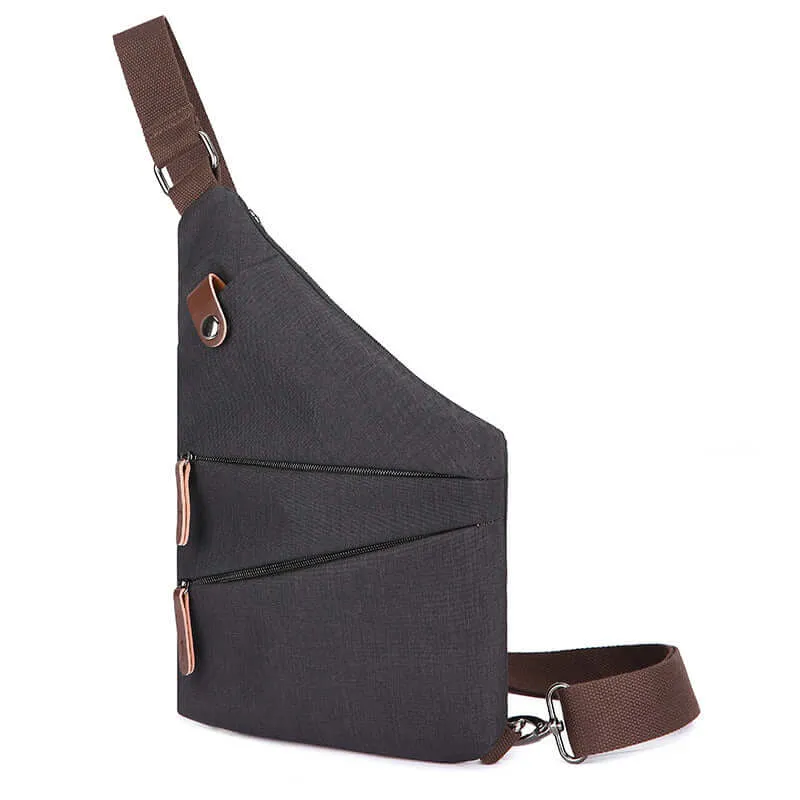Waterproof Thin Sling Bag for Everyday Use | Stylish Chest Bag