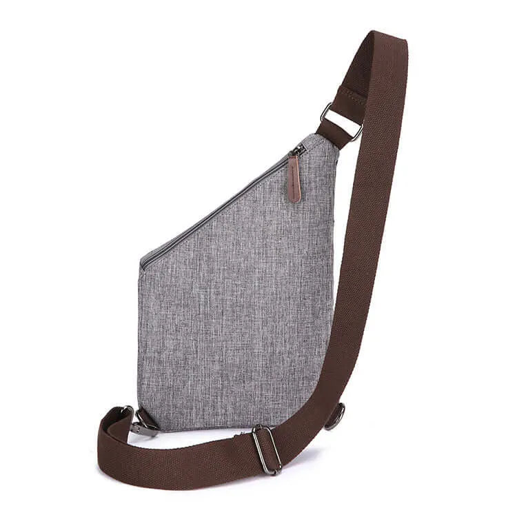 Waterproof Thin Sling Bag for Everyday Use | Stylish Chest Bag