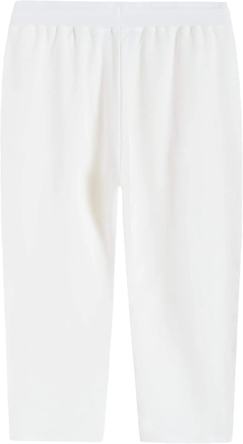 Weintee Women's Knit Sweatpants Capri Pants with Pockets