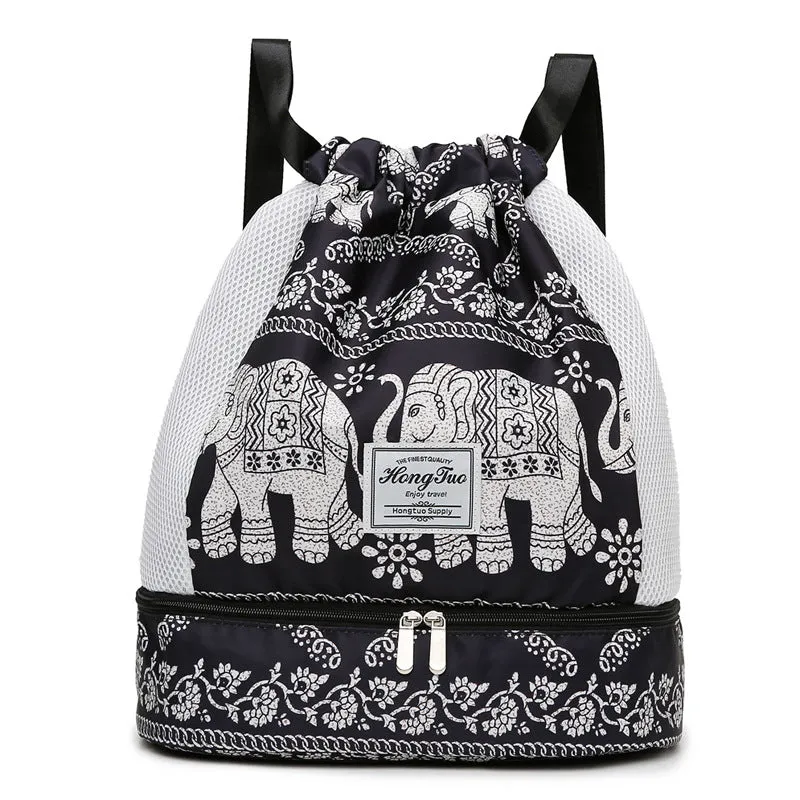 Wet Separation Swim Waterproof Beach Storage Equipment Travel Bags