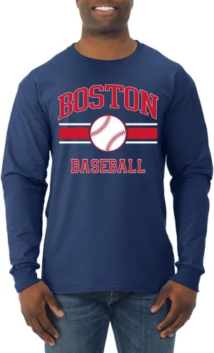 Wild Bobby Hometown Fan Team Pride | Fantasy Baseball Fans Sports Mens Long Sleeve Shirt
