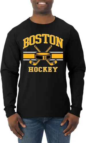 Wild Bobby Hometown Fan Team Pride | Fantasy Hockey Fans Sports Mens Long Sleeve Shirt