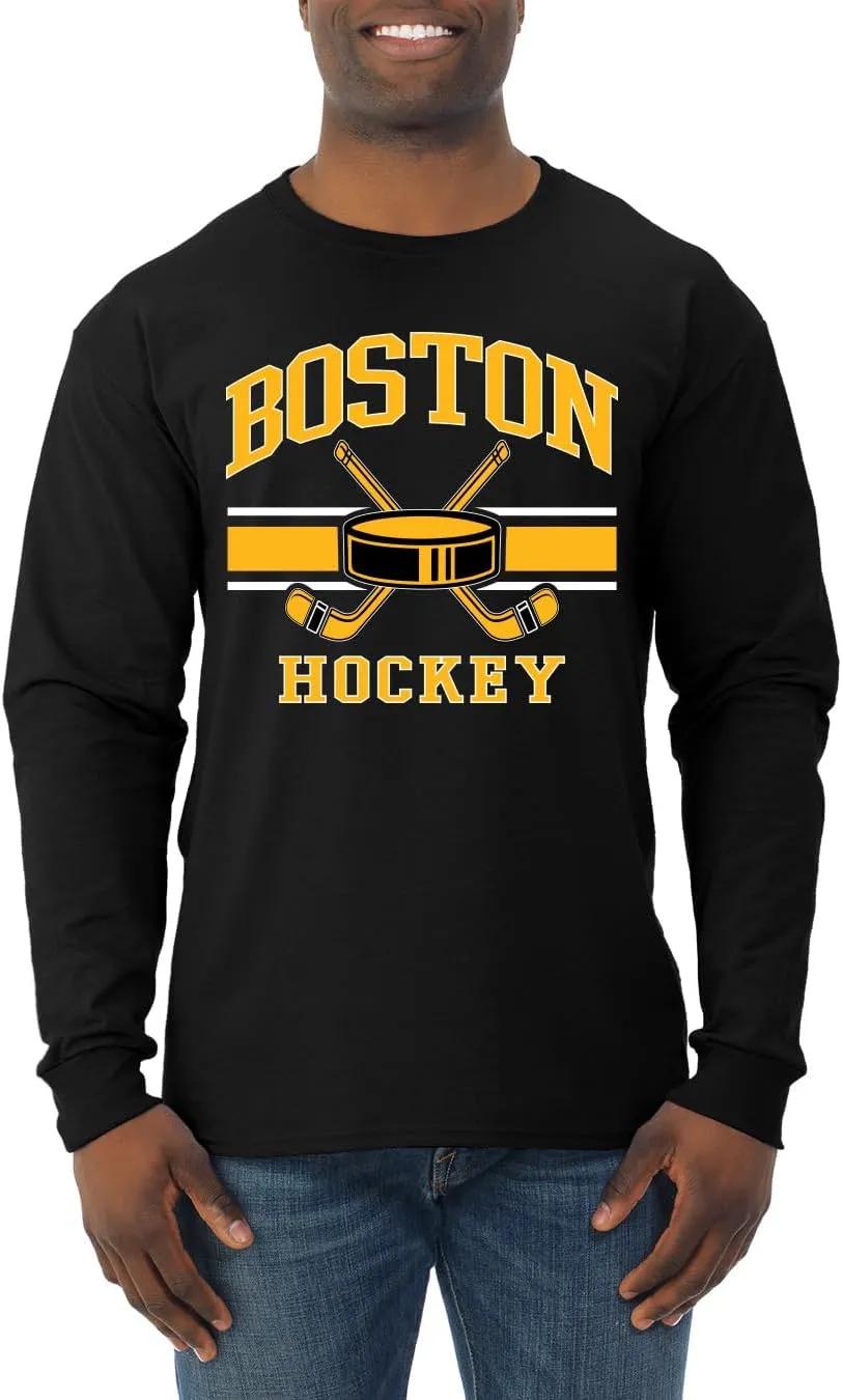 Wild Bobby Hometown Fan Team Pride | Fantasy Hockey Fans Sports Mens Long Sleeve Shirt