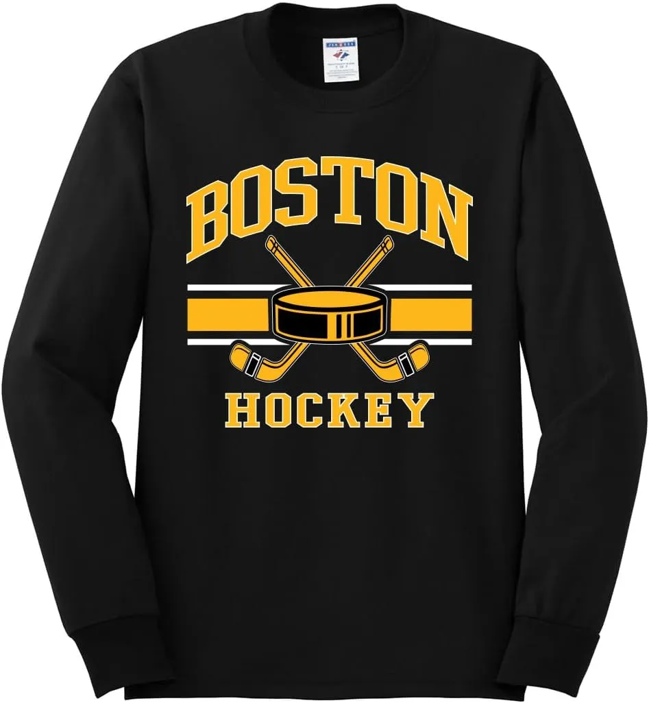 Wild Bobby Hometown Fan Team Pride | Fantasy Hockey Fans Sports Mens Long Sleeve Shirt