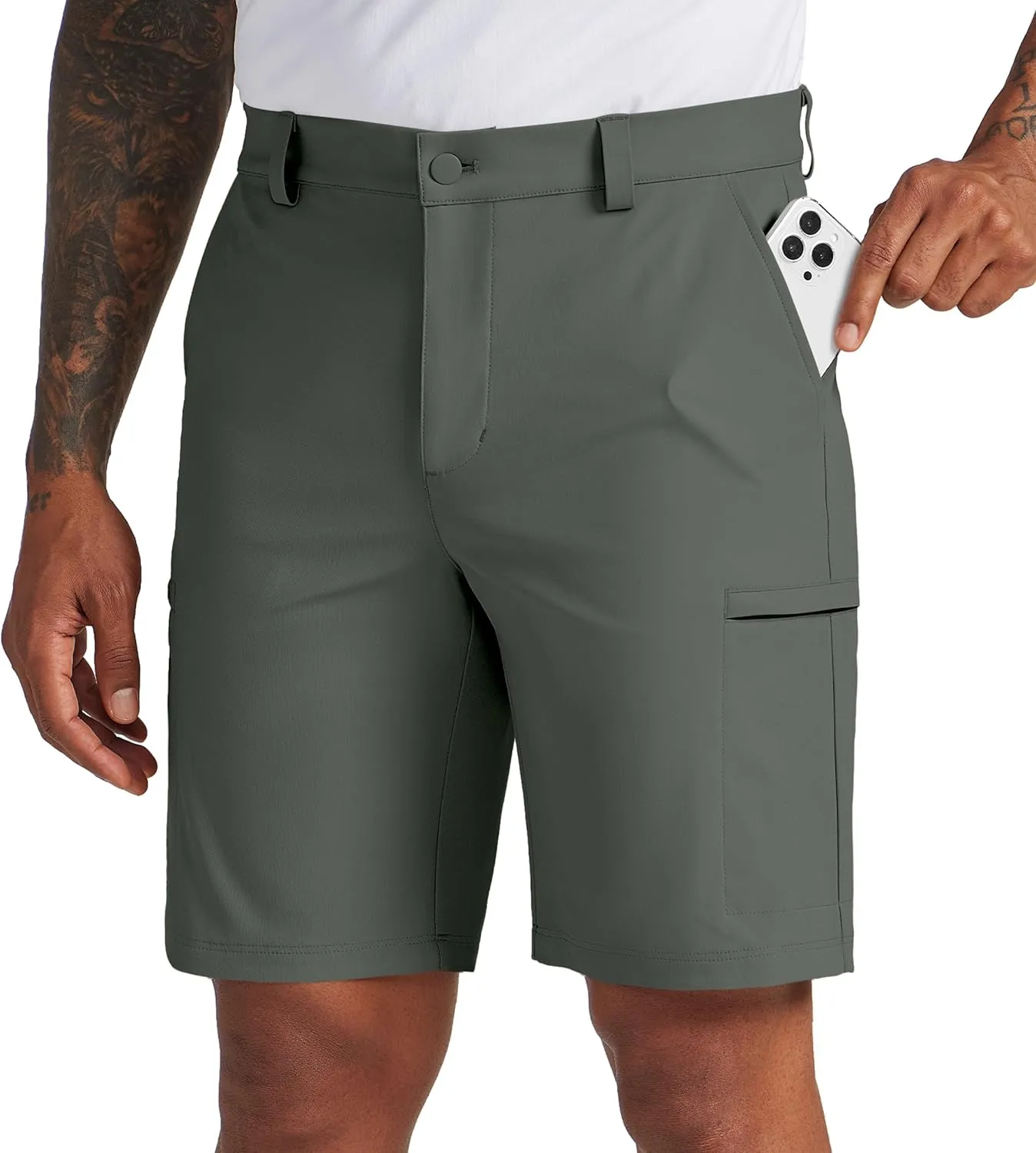 Willit Men's Golf Shorts Stretch Dress Shorts Cargo Quick Dry Athletic Casual Shorts with Pockets 7" 9" 11"