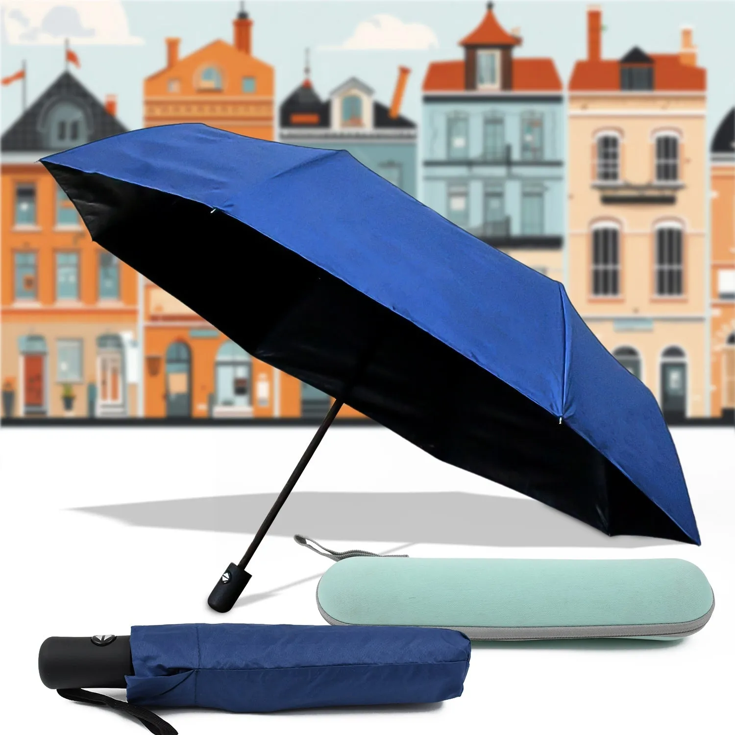 With Umbrella 2-Fold Set 1 Manual Mix Sale-priced Case / Interactive Color) Open / (Umbrella