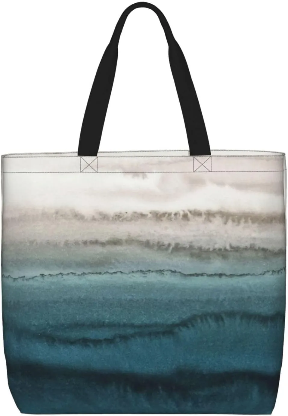 WITHIN THE TIDES Print zipper shoulder bag for women.Beach,travel and daily use,lightweight,stylish