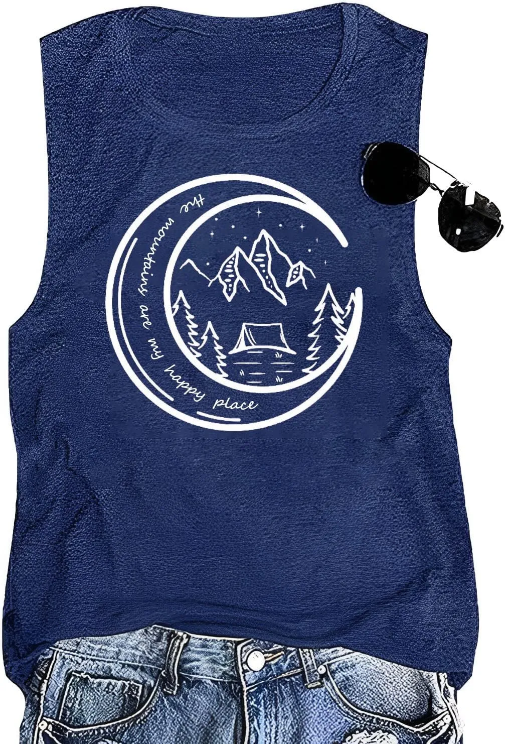 Women Hiking Mountain Shirt Nature Sunrise Graphic Printed Hiking T Shirt Summer Short Sleeve Workout Tee top