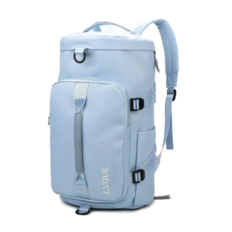 Women Large Travel Backpacks Waterproof Stylish Casual Daypack Bags with Luggage Strap Backpack Ladies Sports Yoga Luggage Bags