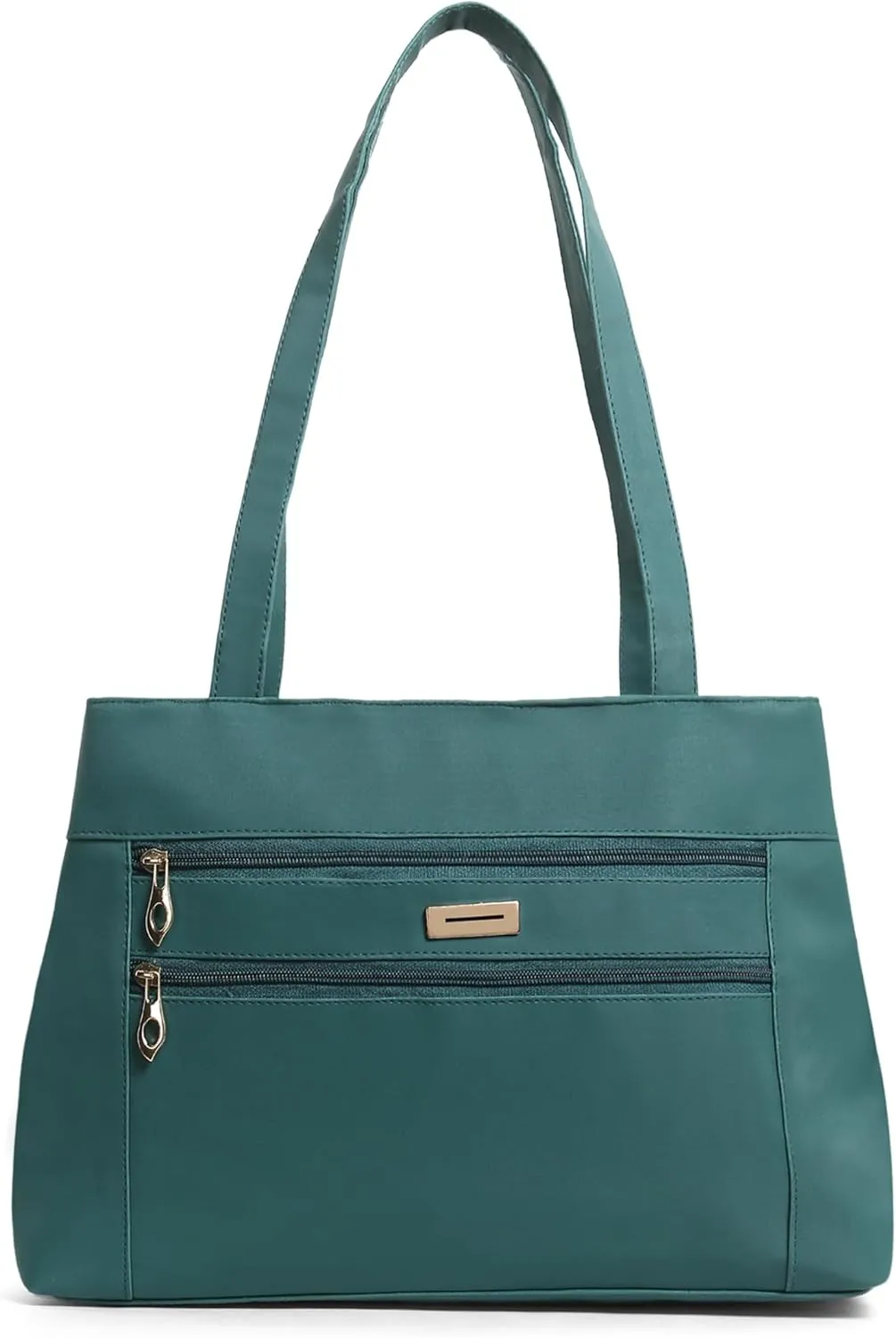 Women Leather Tote Bag, Classic Unlined Design, Interior and Exterior Pockets, Stylish, Lightweight for casual