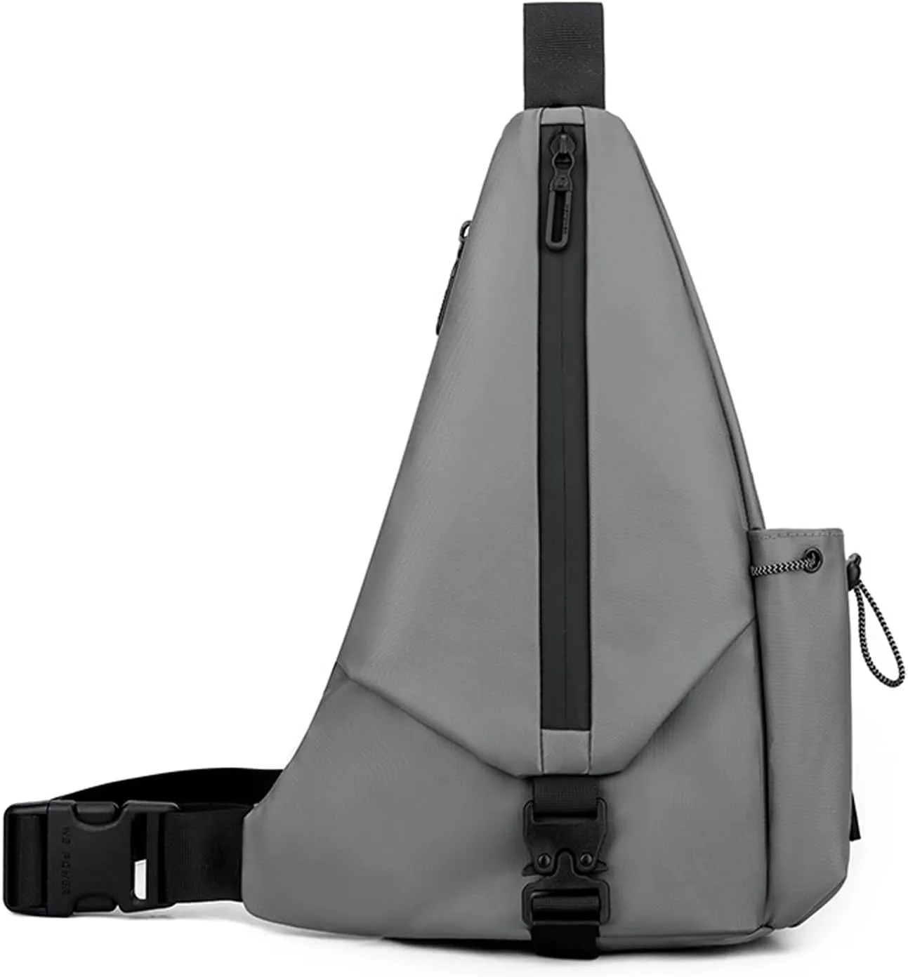 Women Mens Sling Shoulder Chest Bag Travel Hiking Daypack Nylon Water Resistant Triangle Crossbody Bags