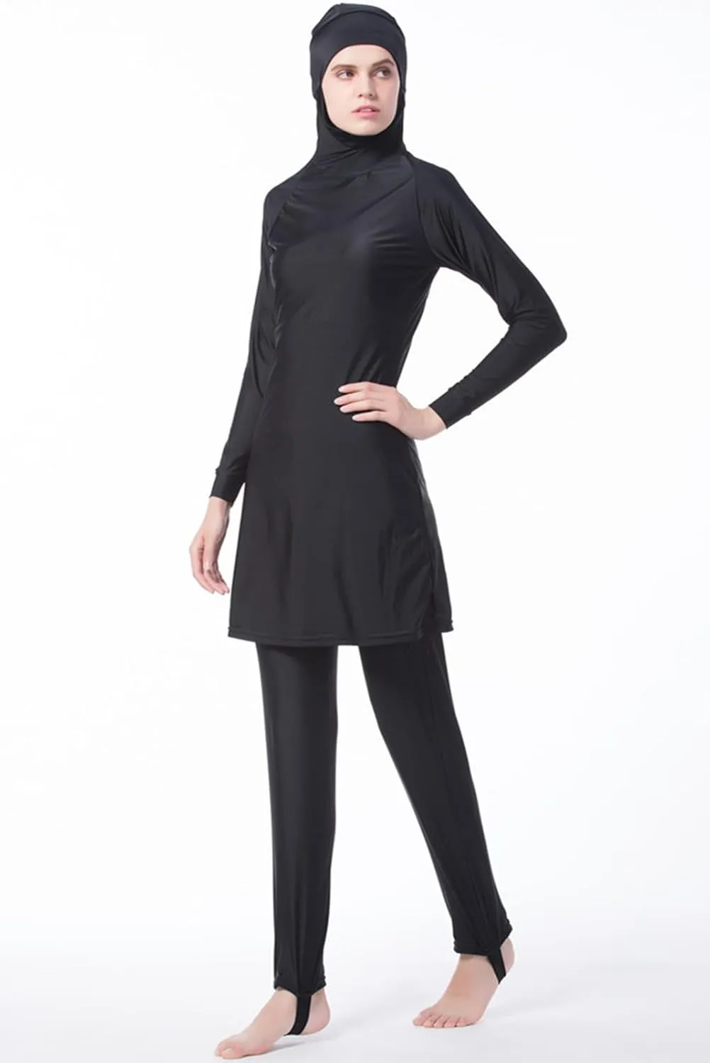Women Muslim Swimsuit Islamic Burkini Modest Swimwear Middle East UV Protection Swimming Costume Hijab Beachwear