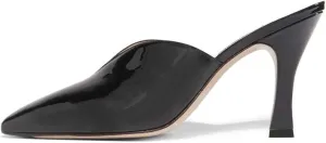 Women Pointed Toe Spool High Heel Mules Pumps Backless Slide Sandals Party Dress Shoes Size 4-15 US