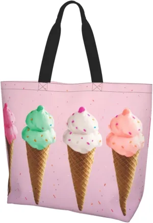 Women Printed Cross Body Bag Many Foxes Casual Handbag Shopping Bag