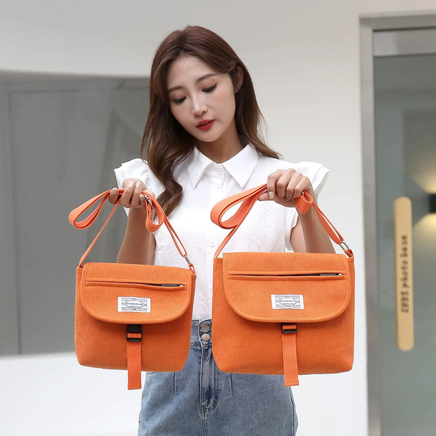 Women Small Satchel Bag Handbag Stylish Tote Handbag for Women Corduroy Hobo Bag Fashion Crossbody Bag Handbag Bag