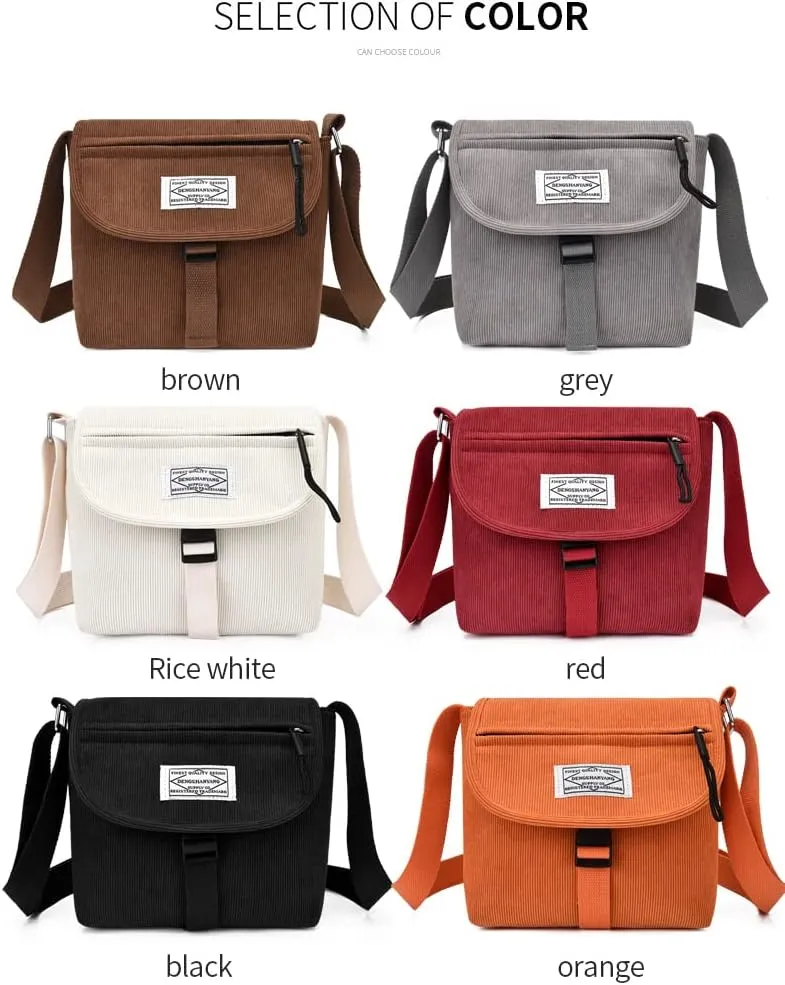 Women Small Satchel Bag Handbag Stylish Tote Handbag for Women Corduroy Hobo Bag Fashion Crossbody Bag Handbag Bag