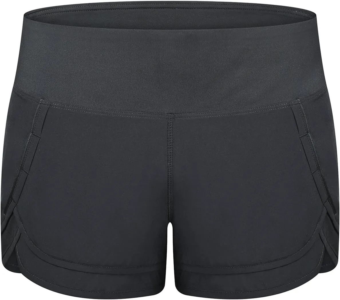 Women Stylish Lightweight Running Workout Volleyball Mesh Liner Shorts