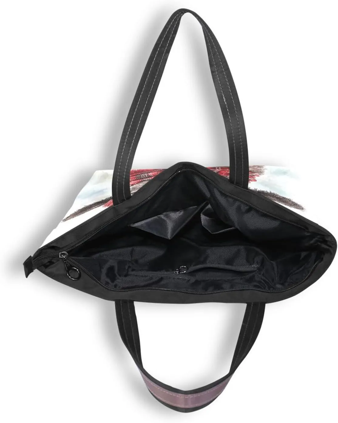 Women Tote Bags Winter Christmas Ox Cow Top Handle Satchel Handbags Shoulder Bag for Shopping L 20858801