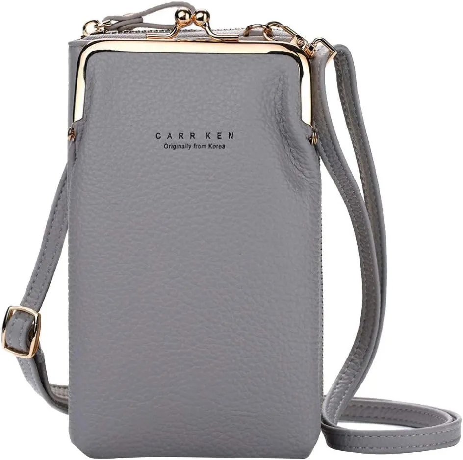 Women's Anti Theft Shoulder Bags Cute Hobo Tote Handbags Mini Clutch Purses with Zipper Closure Gifts for Mom(Grey)
