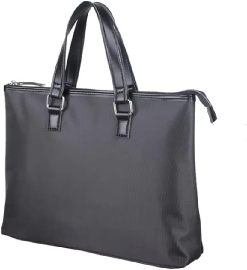 Womens Briefcase Men's and Women's Conference Handbag Leisure Document Bag Business Work Bag