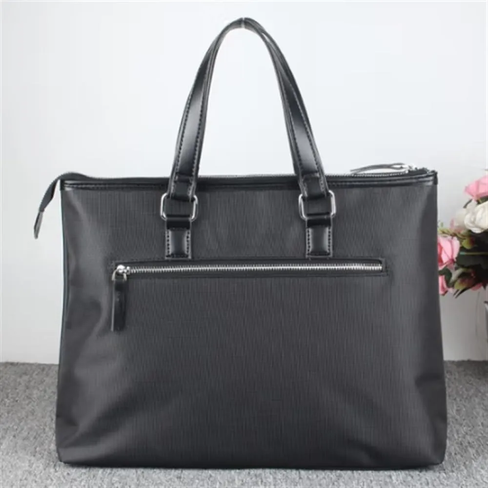 Womens Briefcase Men's and Women's Conference Handbag Leisure Document Bag Business Work Bag