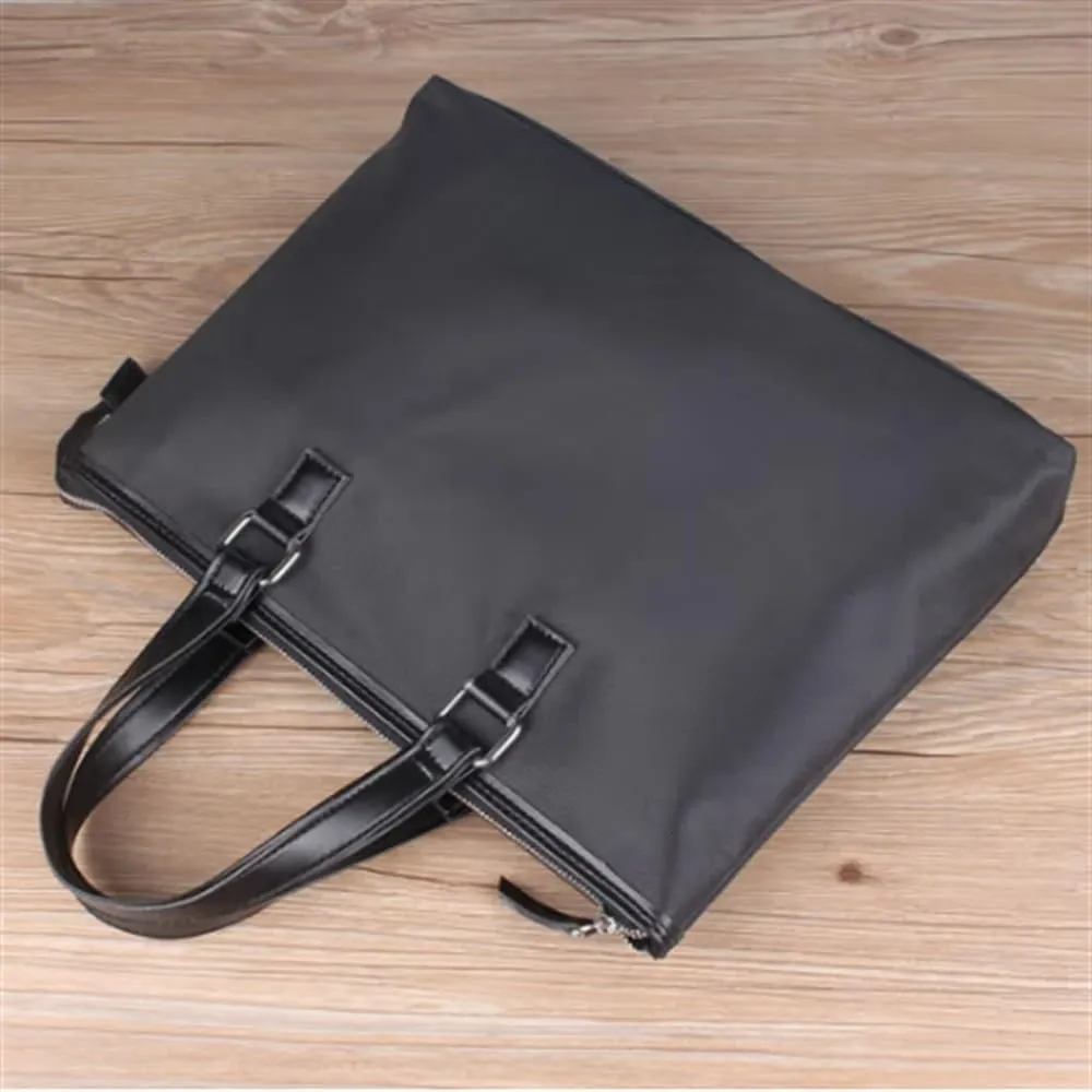 Womens Briefcase Men's and Women's Conference Handbag Leisure Document Bag Business Work Bag