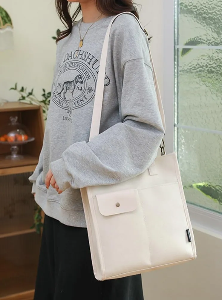 Women's Canvas Crossbody Shoulder Bag Fashion Large Totes Handbag Purse Casual Messenger Bag Multi-Pocket