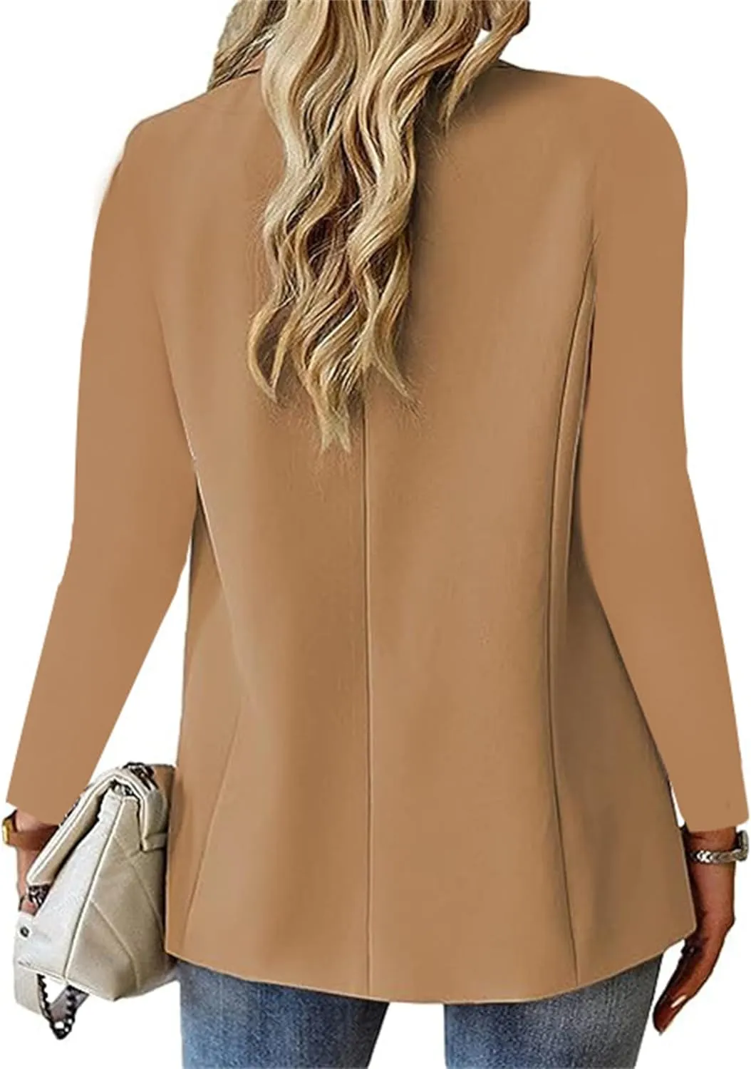 Womens Casual Blazers Business Casual Dressy Long Sleeve Jackets Lightweight Blazer Spring Summer Cardigan Work Suit
