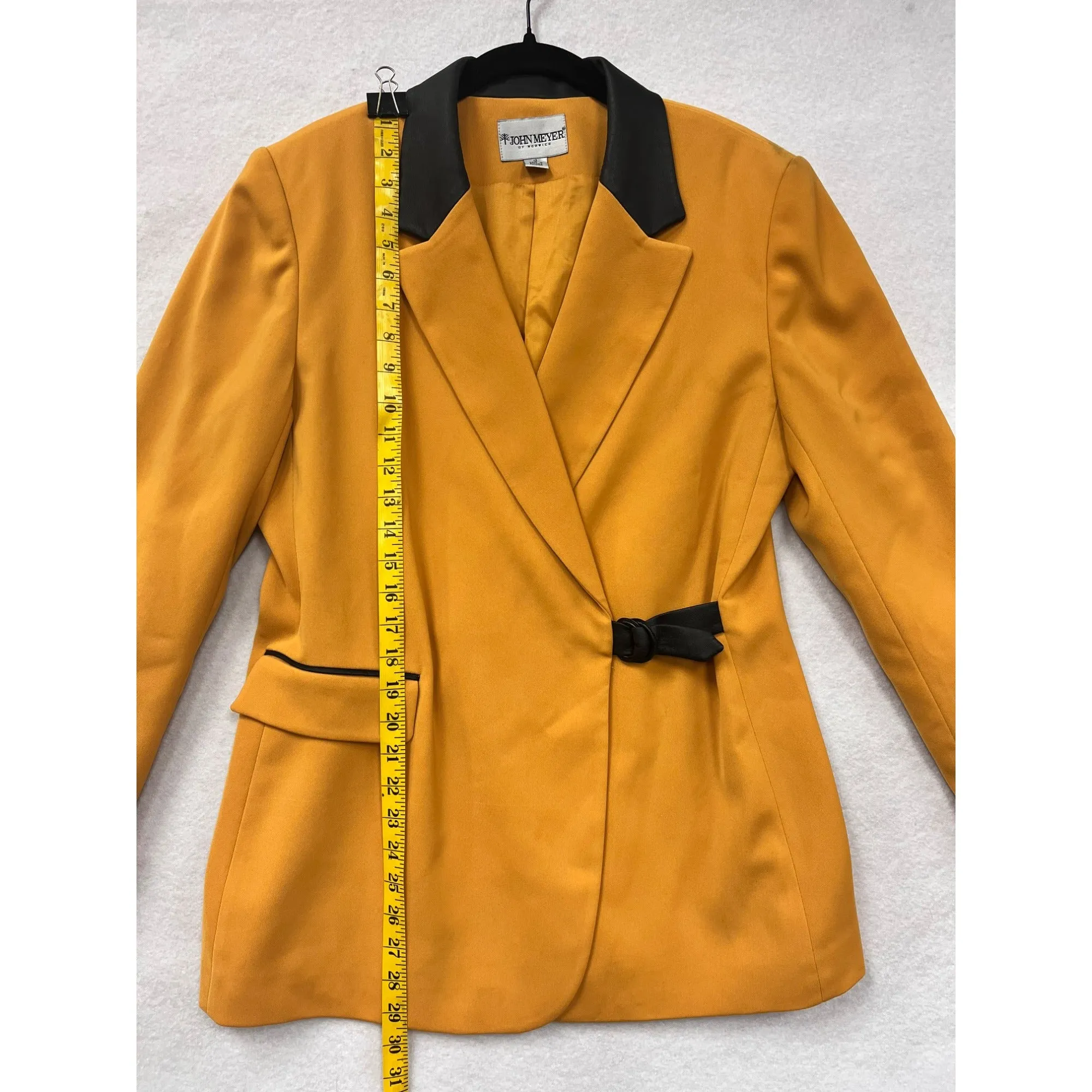 Women’s John Meyer Dark Yellow Blazer #2827