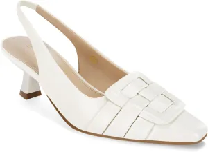 Womens Sling Back Kitten Heels Low Dress Shoes Slingback Pumps Pointed Closed Toe Comfortable Party Office Sandals