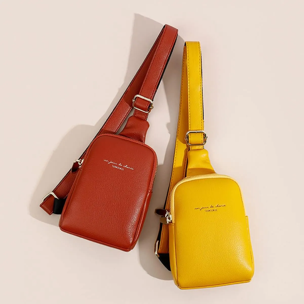 Womens Sling Bag Crossbody Fanny Pack Purse Leather Casual Fashion Travel Daypack Sport Chest Satchel for Women