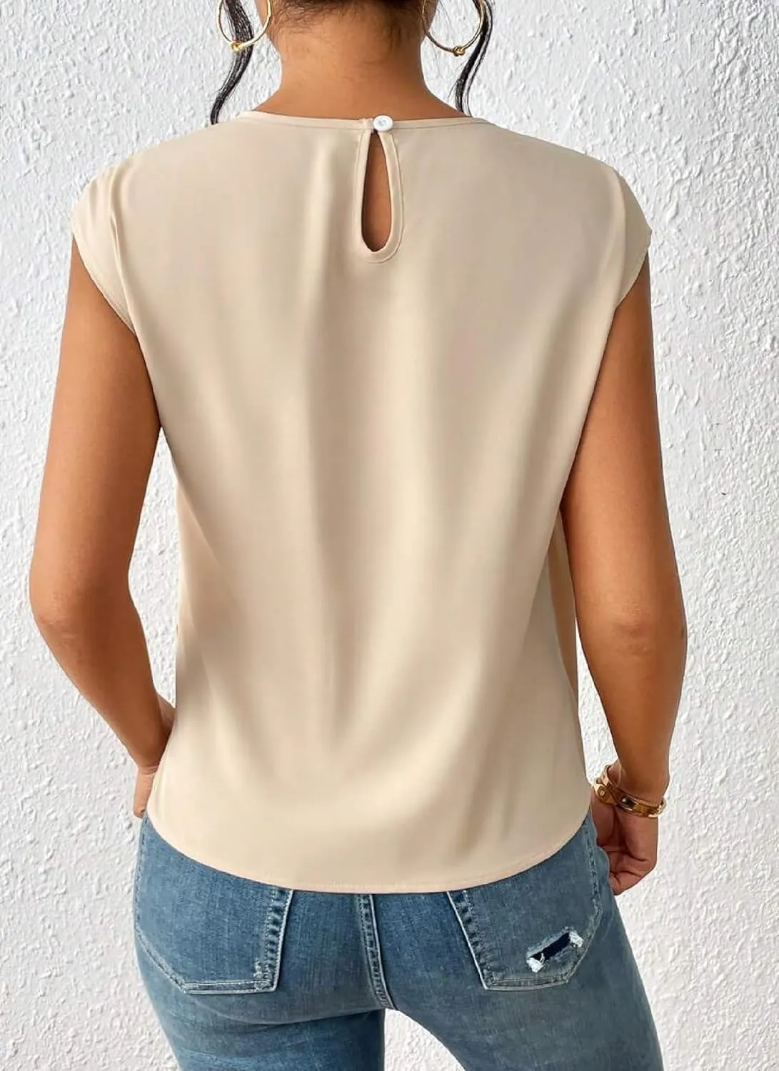 Womens Summer Tops Spring Fashion Asymmetrical Business Casual Dressy T Shirts Workout Clothes Trendy Outfits 2025