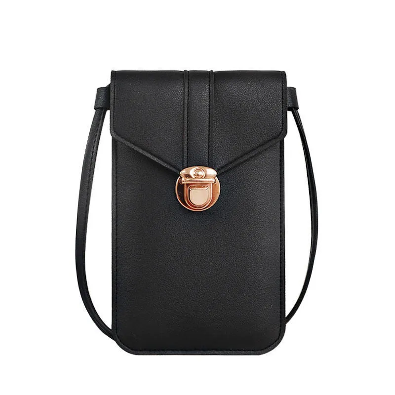 Women's Thin Fashion Mobile Touch Screen Female Phone Bags